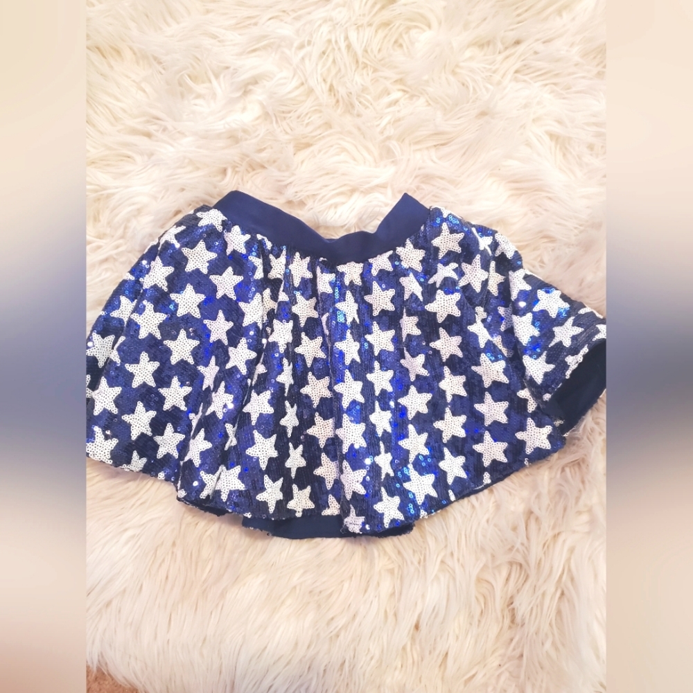 4T toddler stars skirt